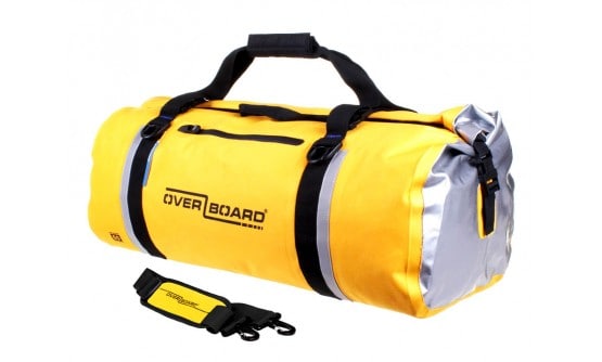 Product photo of a yellow waterproof bag