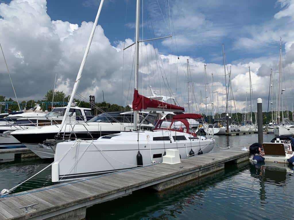 Hanse  Hamble to Suffolk Yacht Harbour