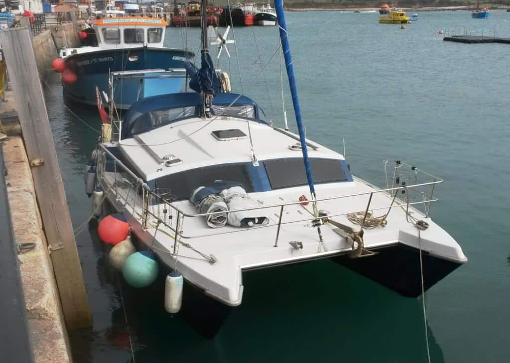Catamaran in St Marys