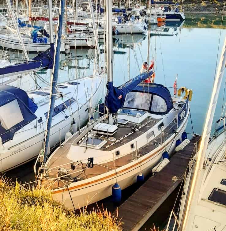 Yacht Delivery 	Philip Day – Westerly Discus – Rye to Suffolk Yacht Harbour