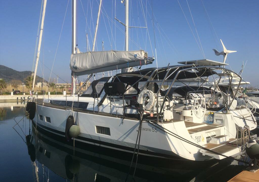 Beneteau Oceanis 55 safelly alongside after a yacht delivery to Dubrovnik