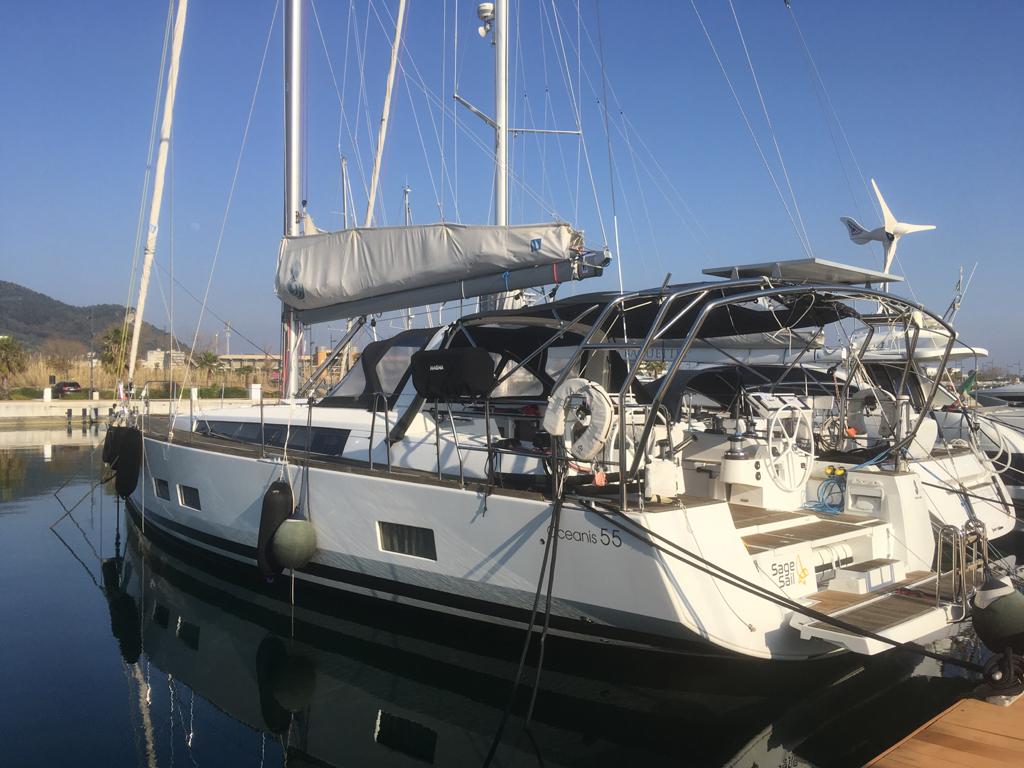 Beneteau Oceanis 55 safelly alongside after a yacht delivery to Dubrovnik