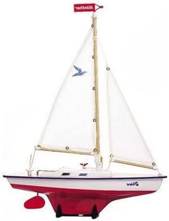 Stock photo of a model boat