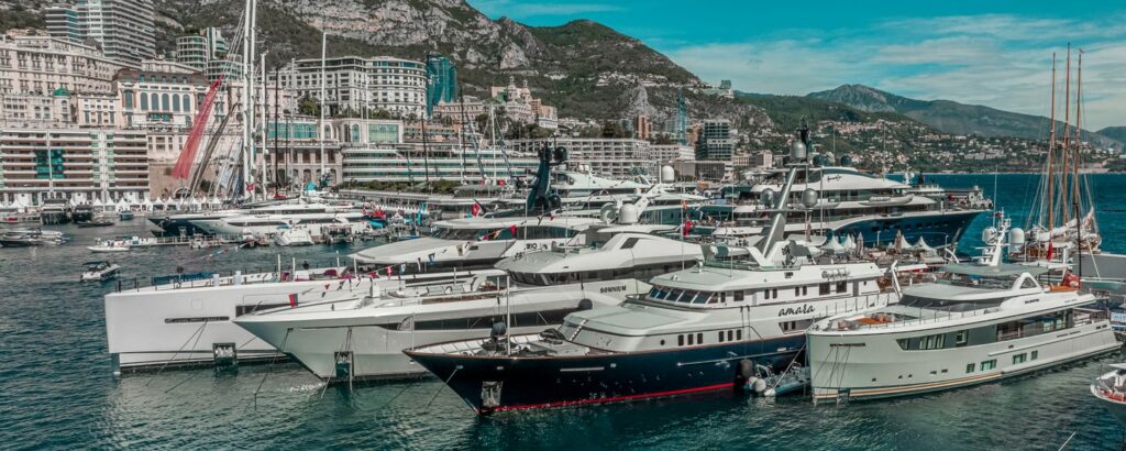 4 superyachts on show in Monaco